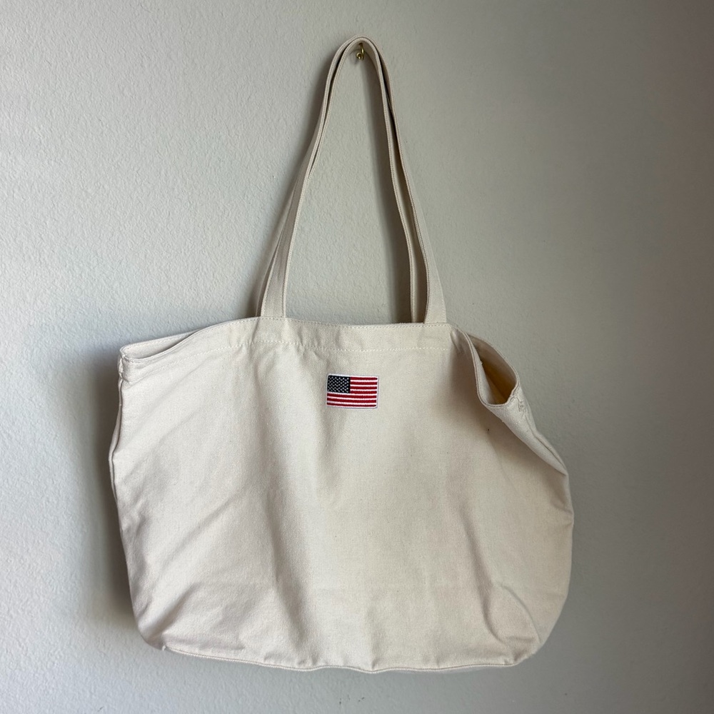 Wild Fable | Target | American Flag Cream Tote